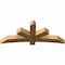 Ekena Millwork Alberta Rough Sawn Timber Gable Bracket, Western Red Cedar, 72"W x 30"H x 6"D x 6"F, 10/12 Pitch GBW072X30X0606ALB00RWR - alternate 4